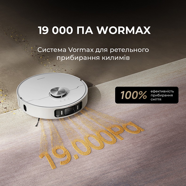 Робот-пылесос DREAME Bot L40 Ultra AE Black Тип уборки влажная 