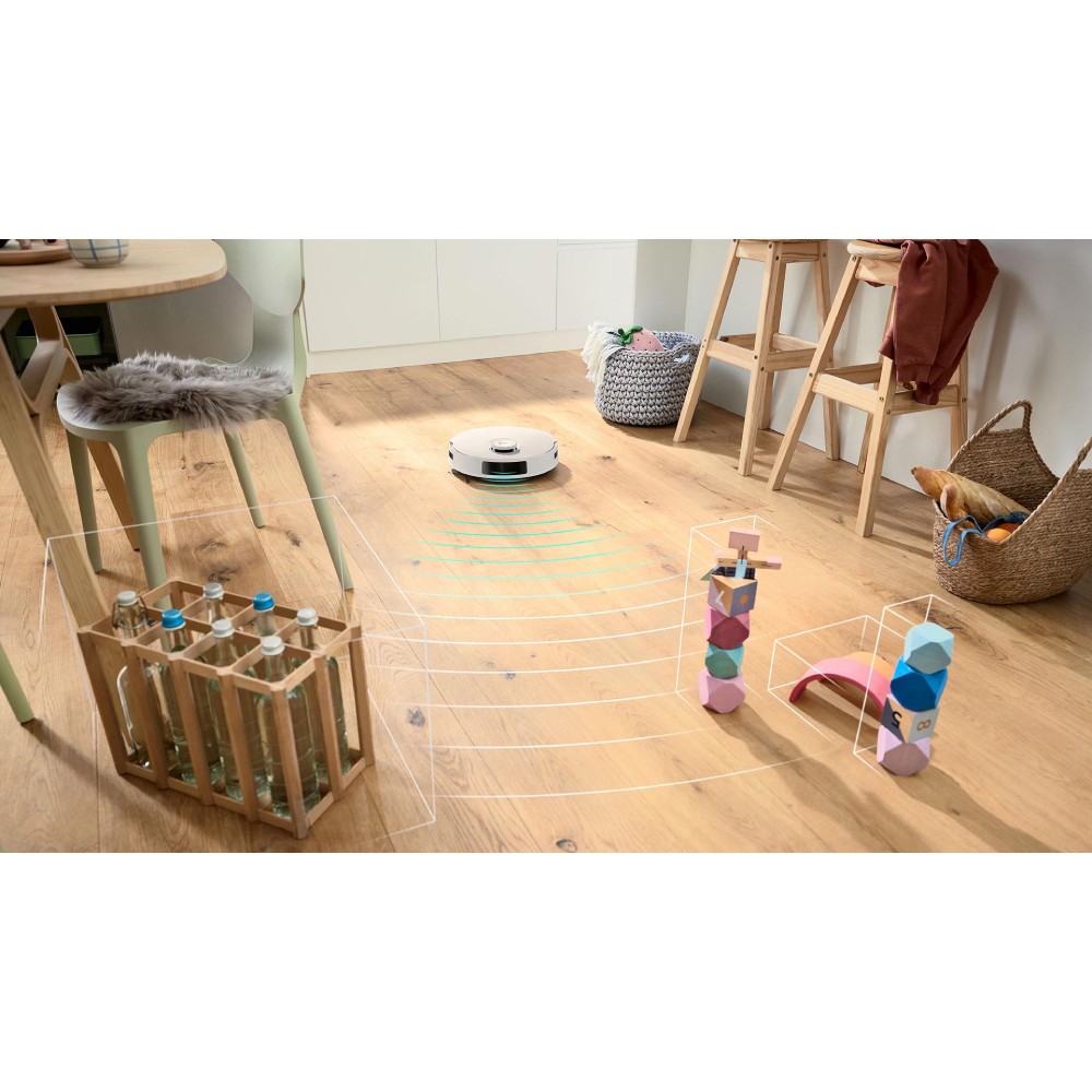 Робот-пылесос BOSCH BCRD1W Объём пылесборника 0.4