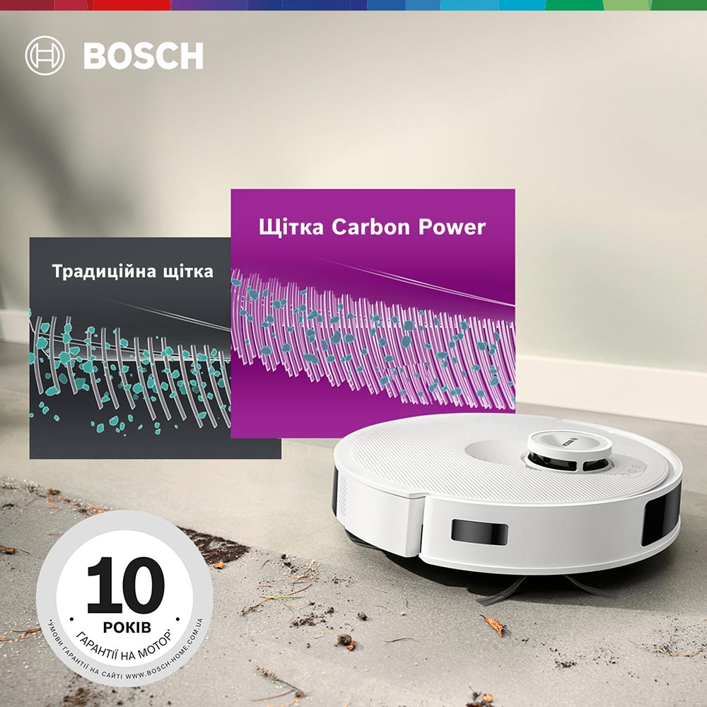 Фото Робот-пилосос BOSCH BCRC1W