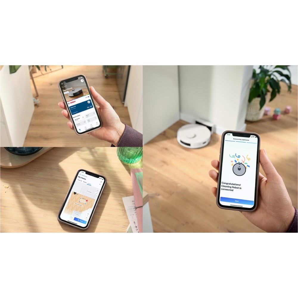 В Фокстрот Робот-пылесос BOSCH BCRC1W