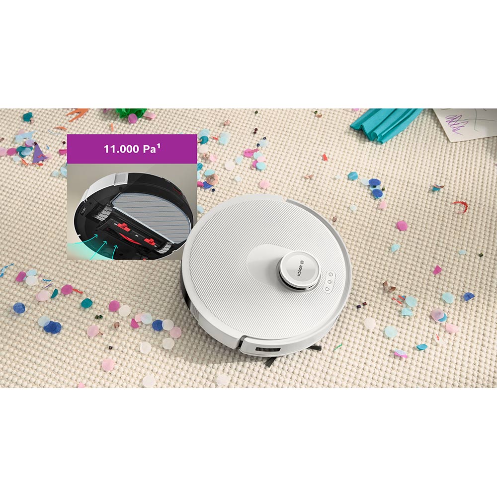 Робот-пилосос BOSCH BCRC1W Керування смартфон