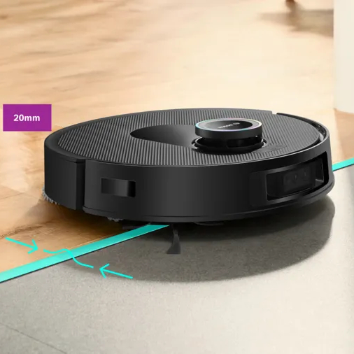 Робот-пылесос BOSCH BCRDW3BX Управление на корпусе