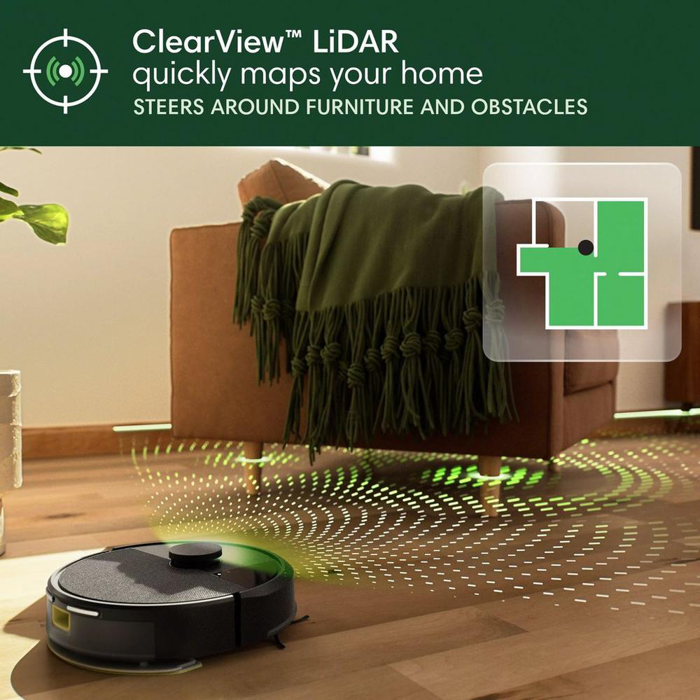 Фото Робот-пылесос IROBOT Roomba Combo 105 + AutoEmply Dock Black (Y351040)