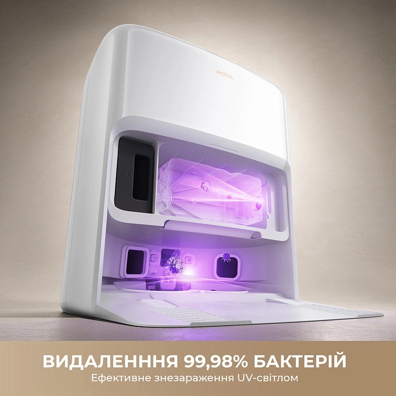 Фото 14 Робот-пилосос MOVA V50 Ultra Complete Black EUA (RLV72LE-1-bl)