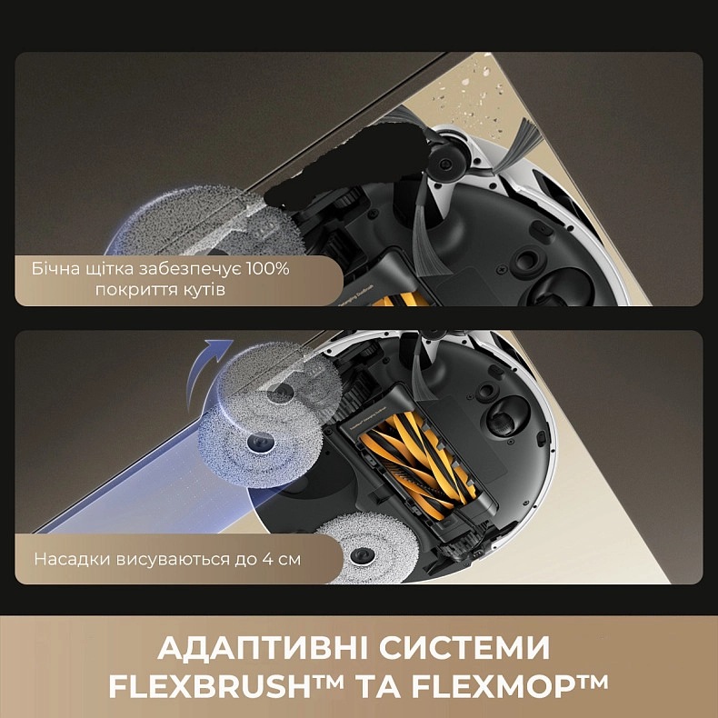 У Фокстрот Робот-пилосос MOVA V50 Ultra Complete Black EUA (RLV72LE-1-bl)