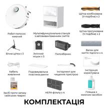 Робот-пылесос DREAME Aqua 10 Ultra Track Complete White (RLR81CE-1-WH)