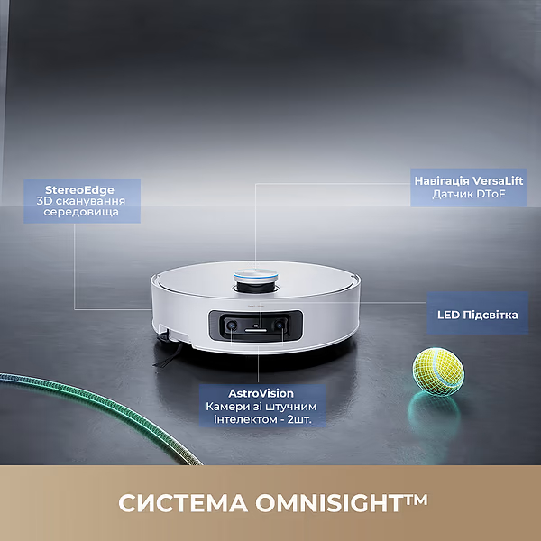 В Украине Робот-пылесос DREAME Aqua 10 Ultra Track Complete White (RLR81CE-1-WH)