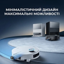 Робот-пылесос DREAME Aqua 10 Ultra Roller Complete White