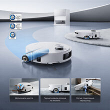 Робот-пилосос DREAME Aqua 10 Roller Black (RLH31CE-BL)