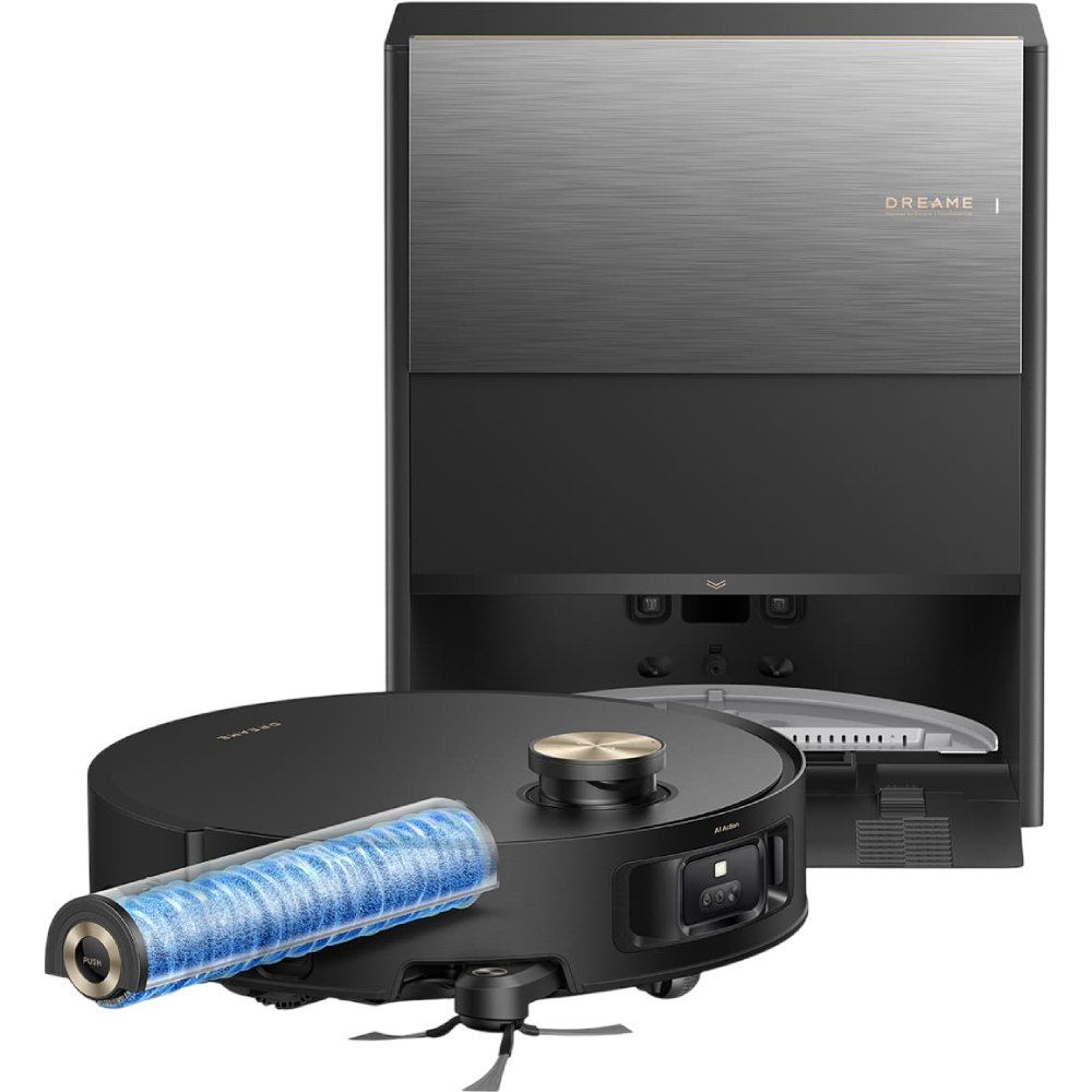 Фото 23 Робот-пилосос DREAME Aqua 10 Roller Black (RLH31CE-BL)