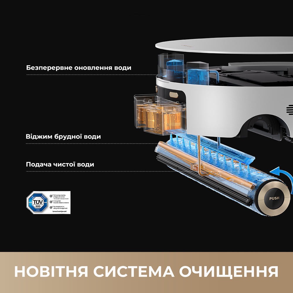 В інтернет магазині Робот-пилосос DREAME Aqua 10 Roller White (RLH31CE-WH)