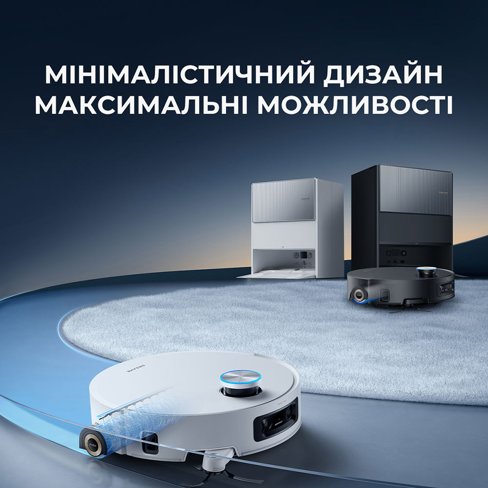 Фото 15 Робот-пылесос DREAME AQUA10 ULT ROLLER (RLH71DE-1-BL)