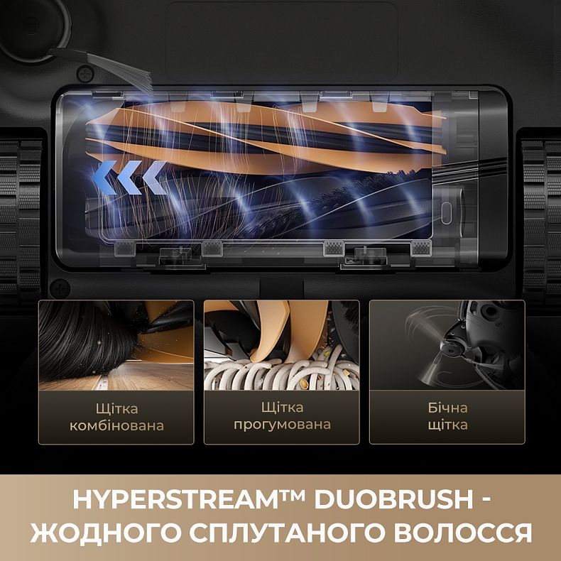 В Фокстрот Робот-пылесос DREAME Bot MatriX 10 Ultra Black