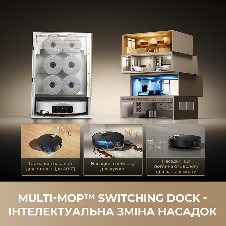 В интернет магазине Робот-пылесос DREAME Bot MatriX 10 Ultra Black