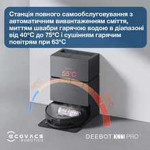 Робот-пылесос ECOVACS X11 PRO OMNI