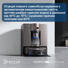 Робот-пылесос ECOVACS X11 OMNICYCLONE