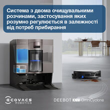 Робот-пылесос ECOVACS X11 OMNICYCLONE