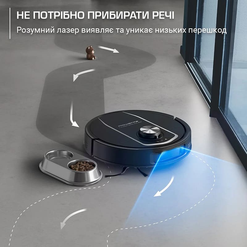 Робот-пылесос ROWENTA X-PLORER Serie 575 Max Standard (RR95A5E0) Управление голосом