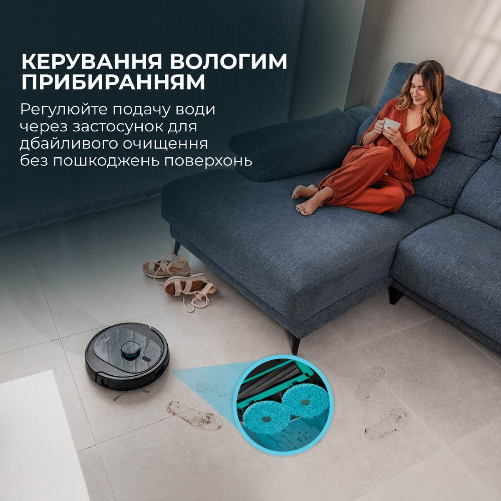 Фото Робот-пилосос CECOTEC Conga 9590 Spin Revolution Ultra Power Home (A01_EU01_100146)