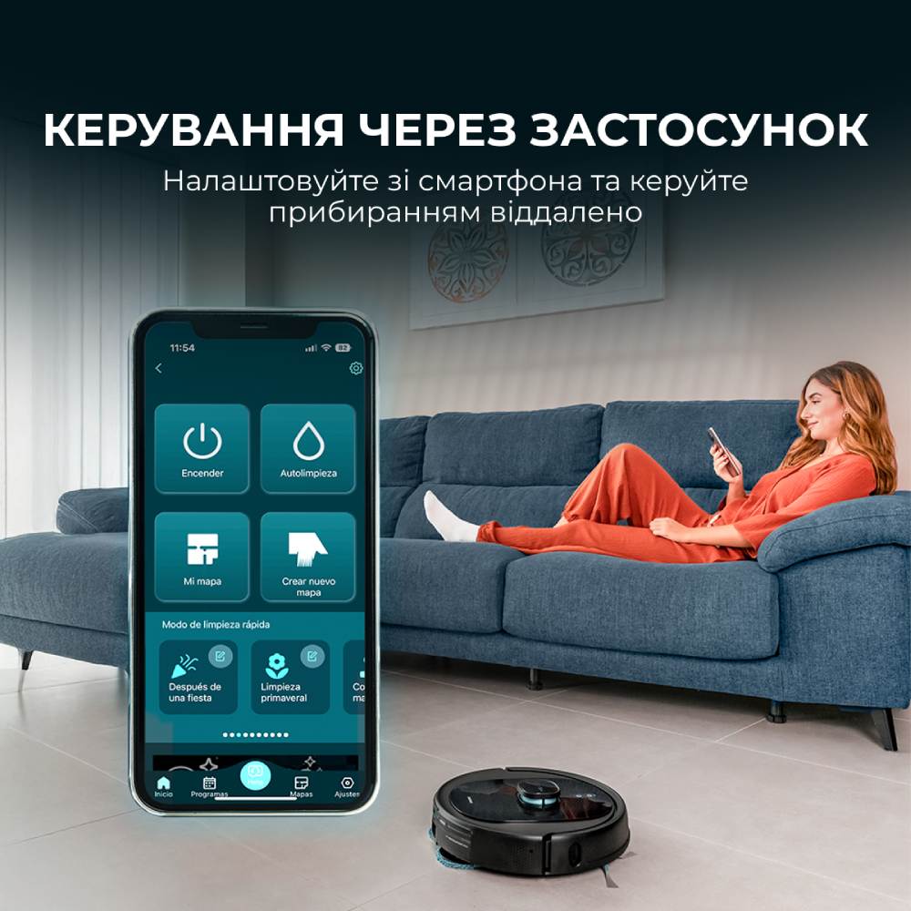 Замовити Робот-пилосос CECOTEC Conga 9590 Spin Revolution Ultra Power Home (A01_EU01_100146)