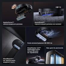 Робот-пылесос MOVA Z60 Ultra Roller Complete Black-EUA