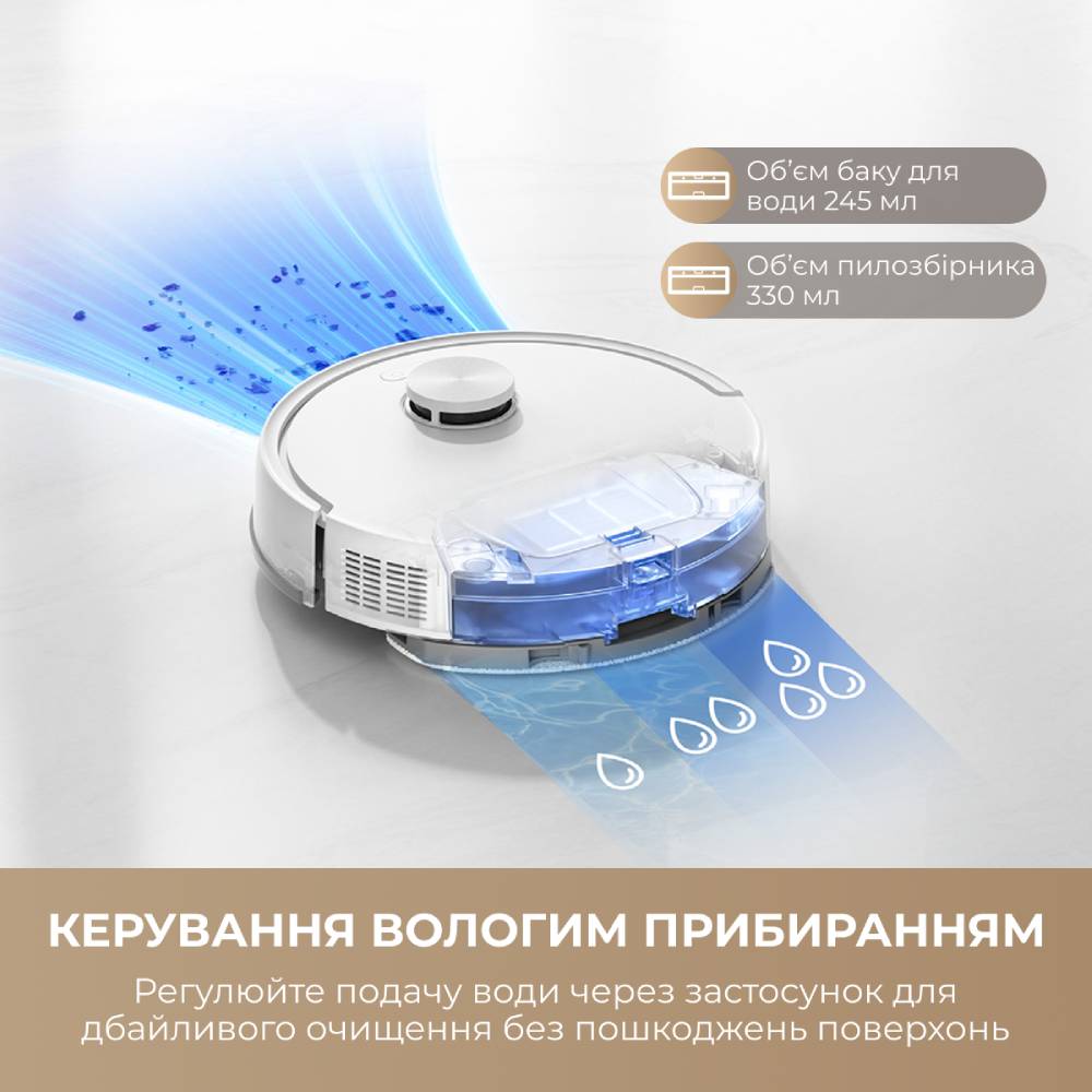 Изображение Робот-пылесос MOVA E20s Pro Plus-EUA