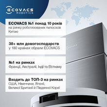 Робот-пылесос ECOVACS N20E PLUS YDLX11-3 White