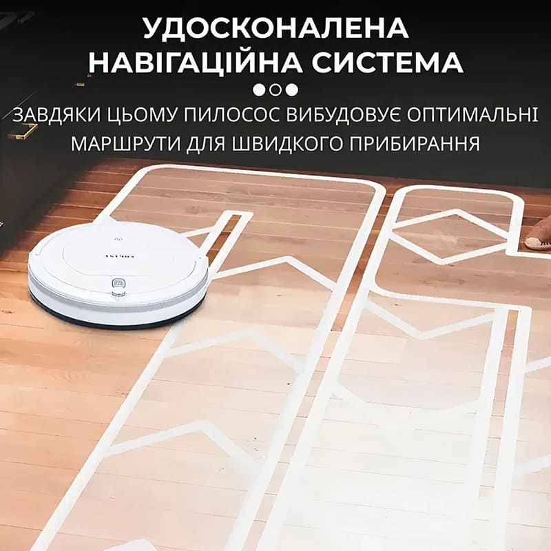 Зовнішній вигляд Робот-пилосос SOKANY SK-13017 White (LGSK13017W)