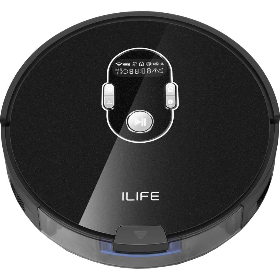 Робот-пылесос ILIFE IJA7 Управление на корпусе