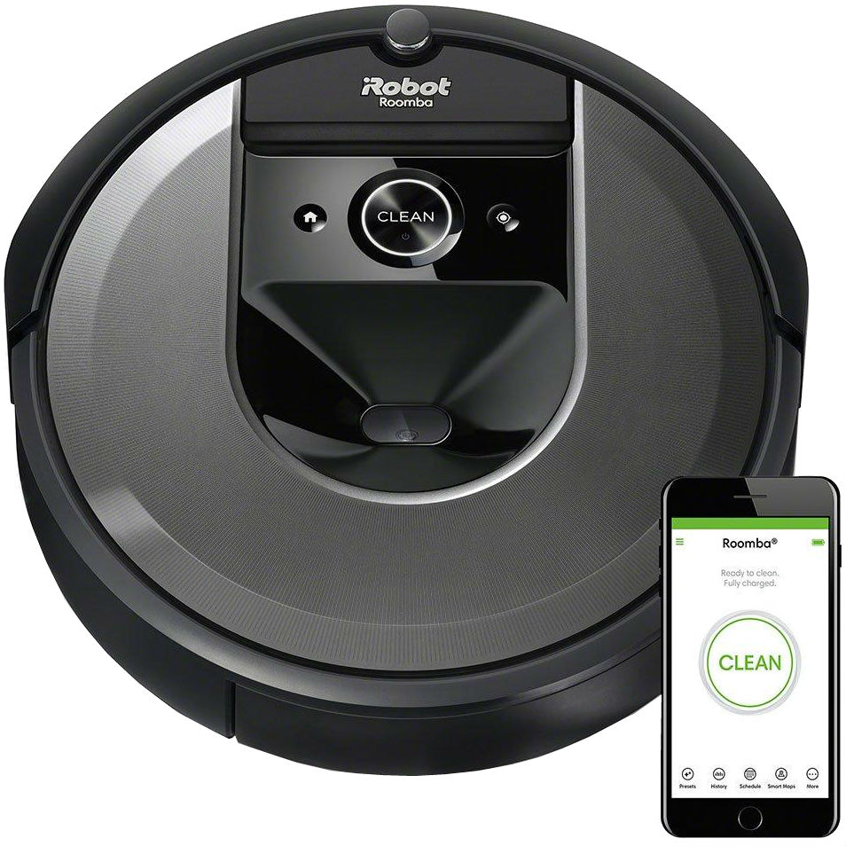 Робот-пилосос IROBOT Roomba і7 Керування на корпусі