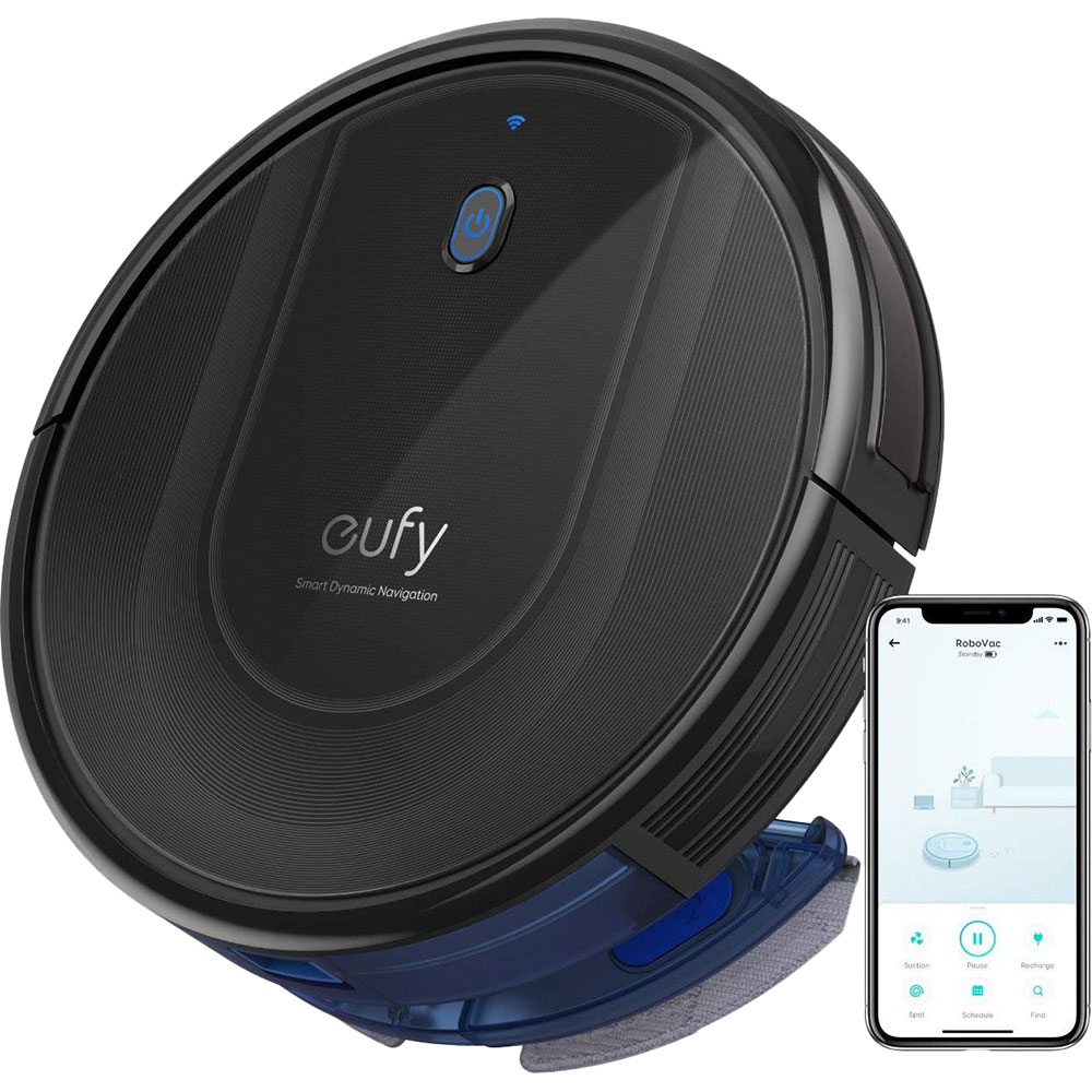 Робот-пилосос ANKER Eufy RoboVac G10 Hybrid Black