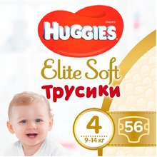 Підгузки HUGGIES Elite Soft Pants 4 Giga 9-14 кг 56 шт (5029053548340)