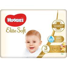 Подгузники HUGGIES Elite Soft 3 Джамбо 40 шт (5029053572598)