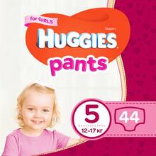 Трусики-підгузки HUGGIES Pants 5 Mega для дівчаток 44 шт (5029053564036)