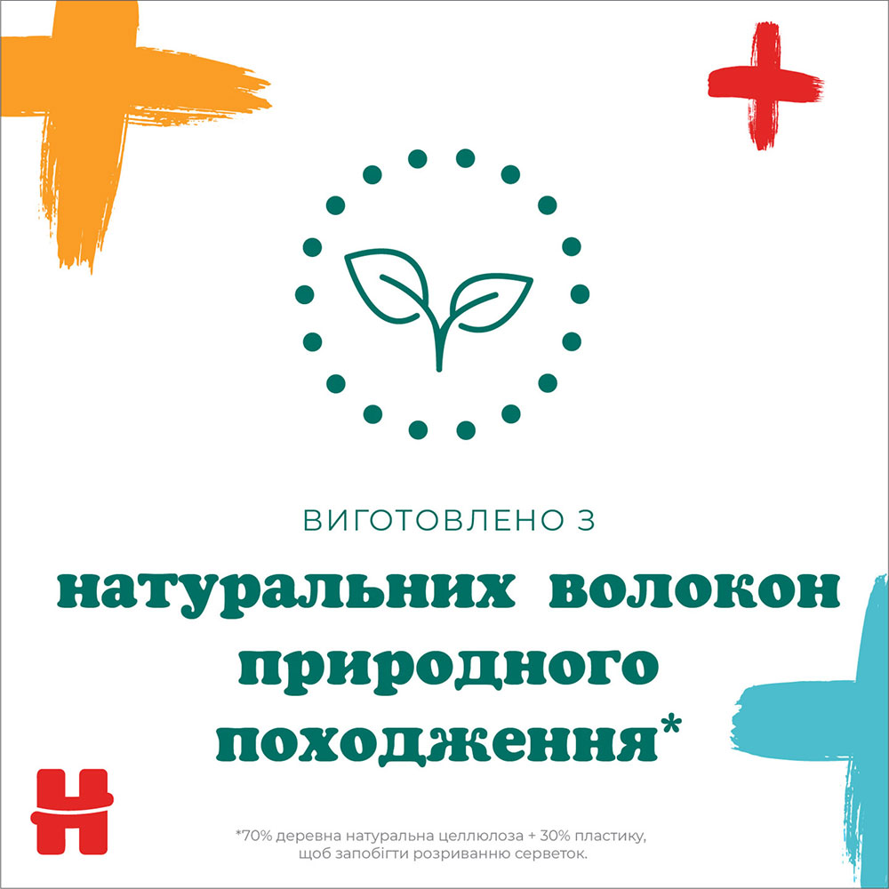 Зовнішній вигляд Серветки вологі Huggies All over clean 56 шт (5029053567822)