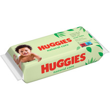 Салфетки влажные Huggies Natural Care 56 шт (5029053550152)