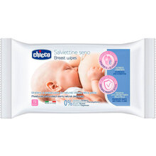 Влажные салфетки Chicco для груди очищающие 72 шт (09166.00)