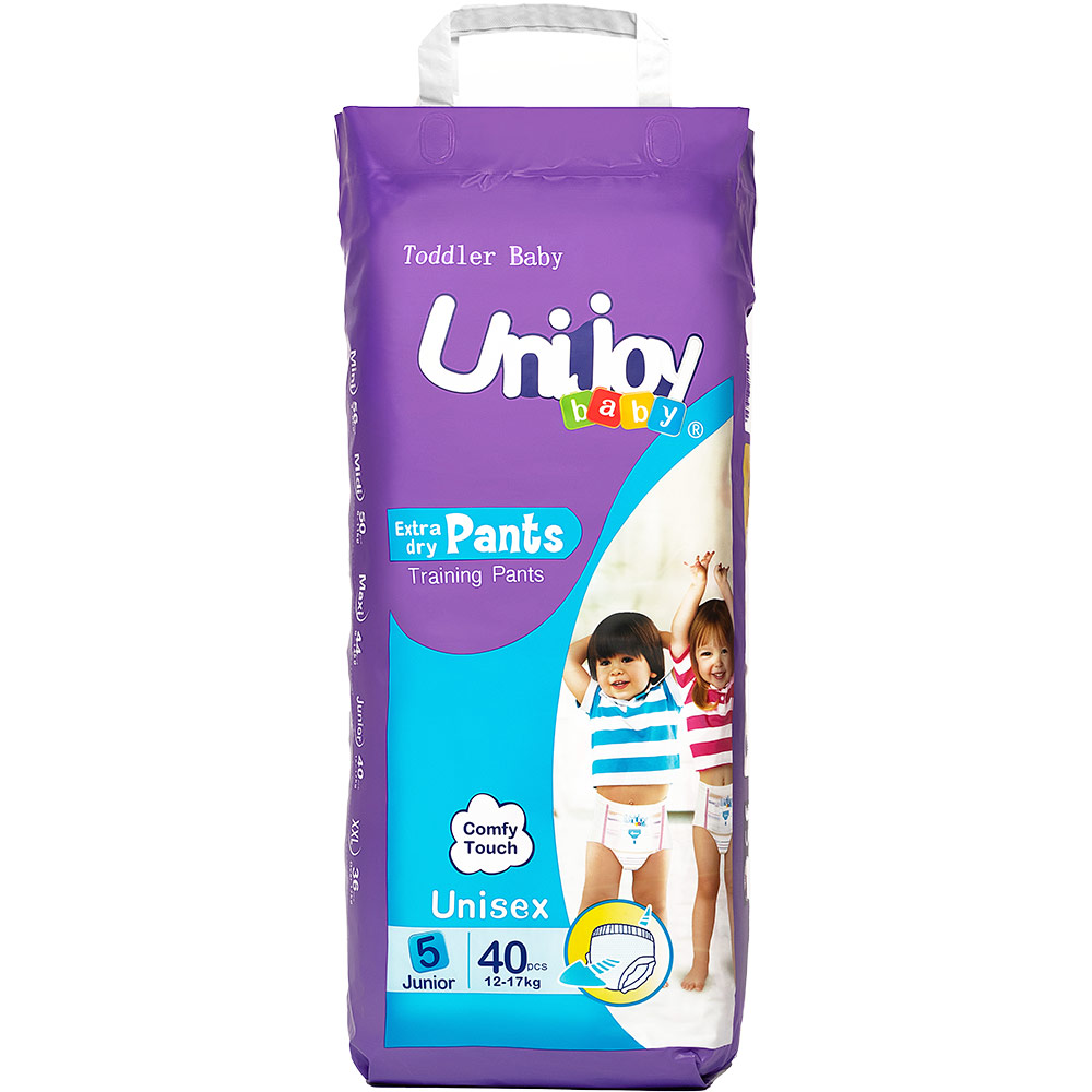 Подгузники-трусики UNIJOY Soft XL Junior 12-17 кг 40 шт. (6998526216156)