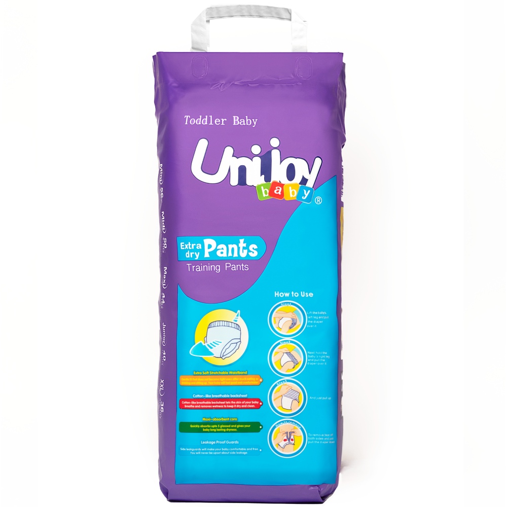 Підгузки-трусики Unijoy Baby Pants 5 Junior 12-17 кг 40 шт. (6998526216156) Тип підгузки-трусики