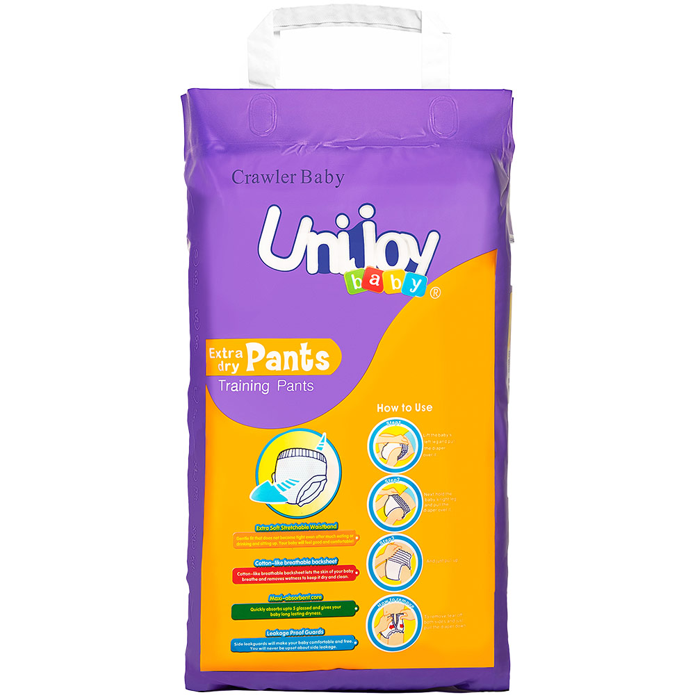 Подгузники-трусики UNIJOY Soft L Maxi 9-14 кг 56 шт. (6967252809062) Тип подгузники-трусики