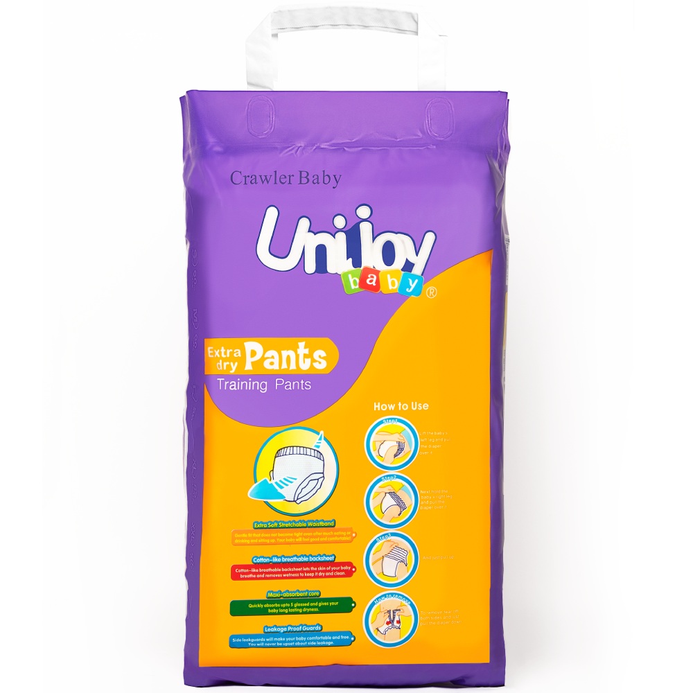 Підгузки-трусики Unijoy Baby Pants L Maxi 9-14 кг 56 шт. (6967252809062) Тип підгузки-трусики