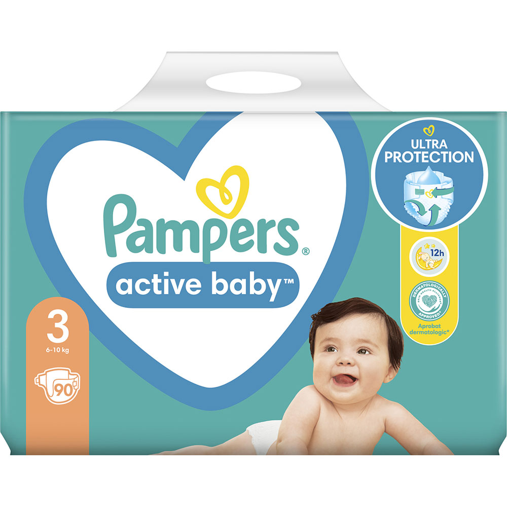 Підгузки PAMPERS Activebaby Midi 3 6-10кг 90шт (81780926) Тип підгузки