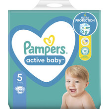 Підгузки PAMPERS Activebaby Junior 5 11-16кг 64шт (81747781)