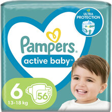 Подгузники PAMPERS Active Baby 6 13-18кг 56шт (81747782)