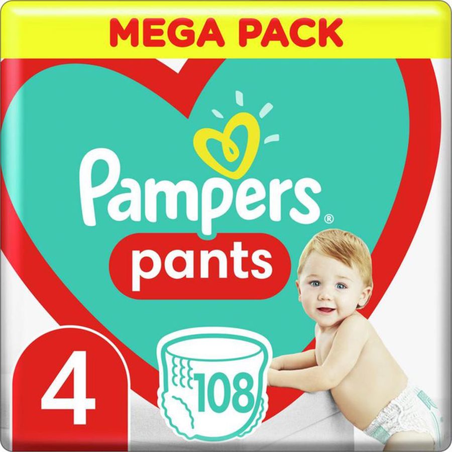 Подгузники PAMPERS Pants Maxi 4 9-15 кг 108 шт (81748922)