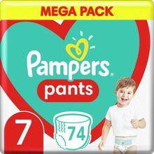 Подгузники PAMPERS Pants Giant Plus 7 17+кг 74шт (81748928)