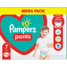 Підгузки PAMPERS Pants Giant Plus 7 17+кг 74шт (81748928)