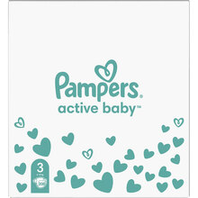 Підгузки PAMPERS Active Baby Midi 3 6-10кг 208шт (81678669)