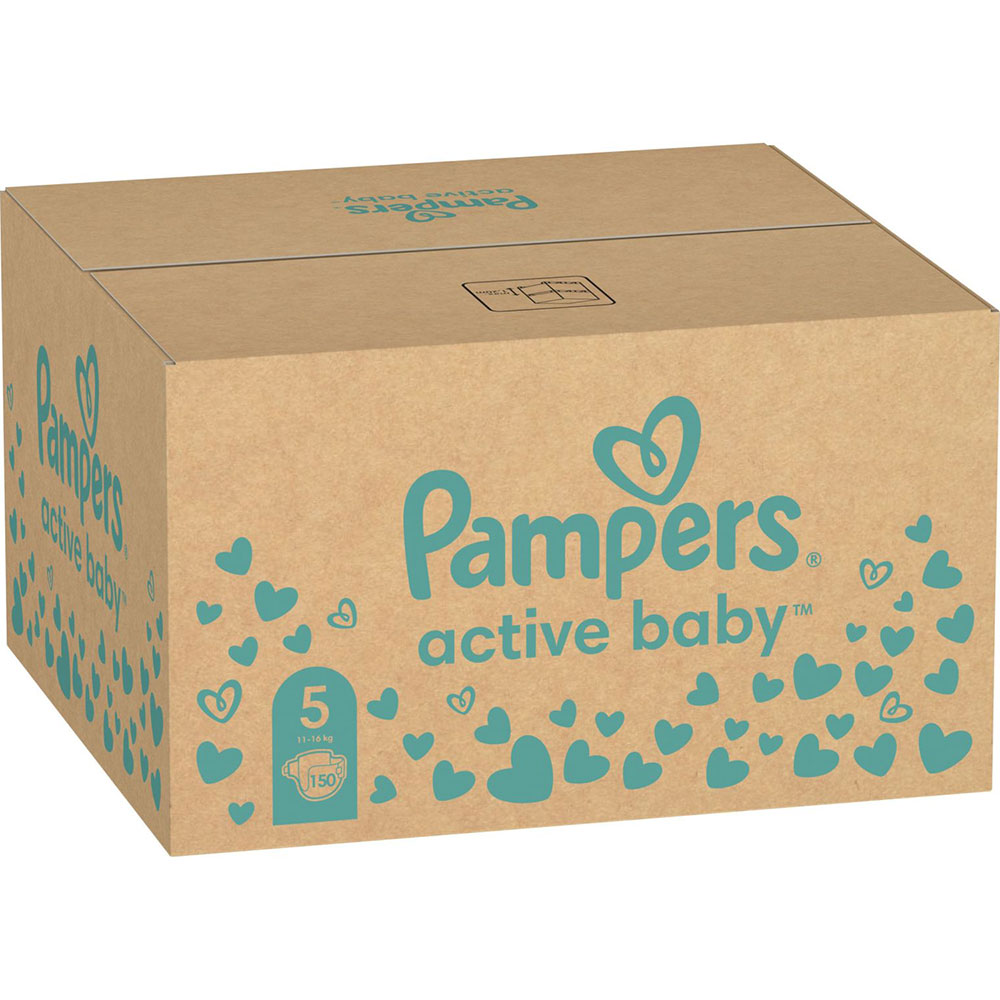 Підгузки PAMPERS Active Baby Junior 5 11-16кг 150шт (81678675) Тип підгузки