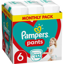 Подгузники PAMPERS Pants Giant 6 15+ кг 132 шт (8006540068632)